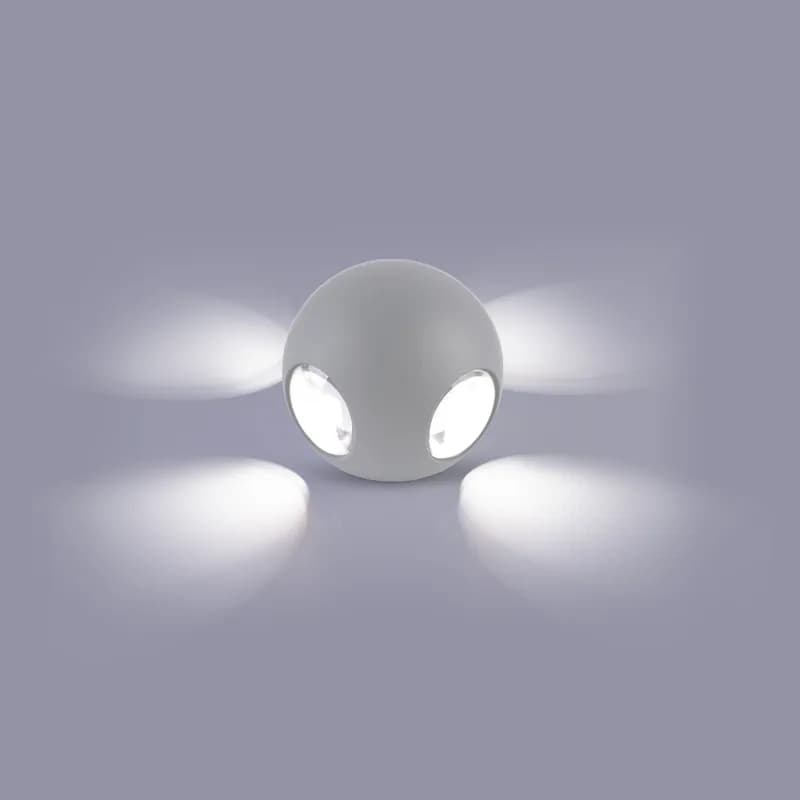 LED OUTDOOR COZY GREY 4x1W 4000K IP65 LG36-0109 LAMBARIO