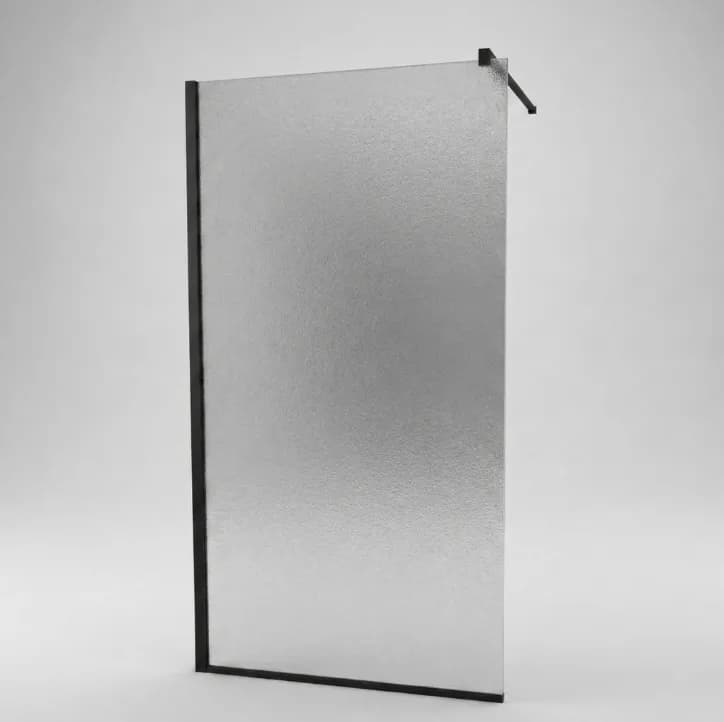 Tus staklo Melia Buzlu 100X190CM CRNI PROFIL