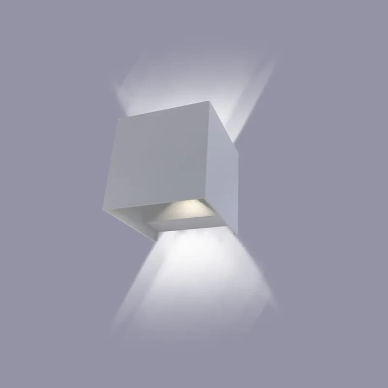 LED OUTDOOR BOSTON GREY 2x3W 4000K LG36-0107 LAMBARIO