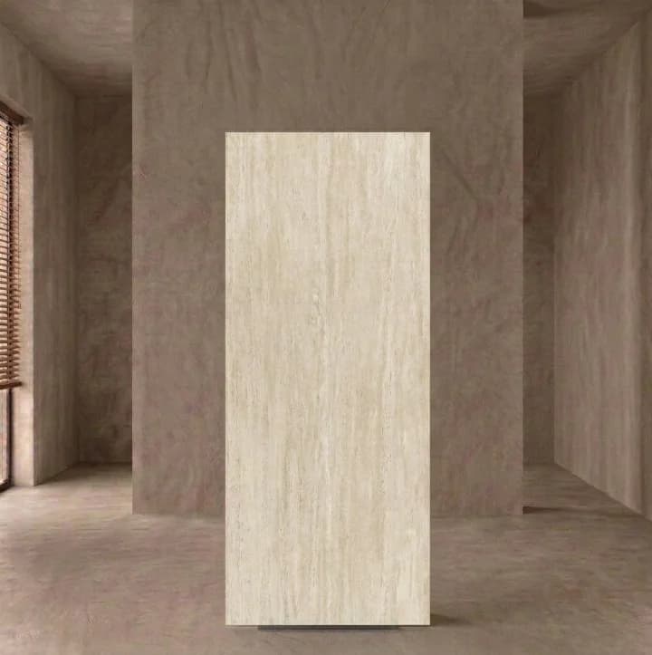 Travertino Pearl Hammered 162x324cm
