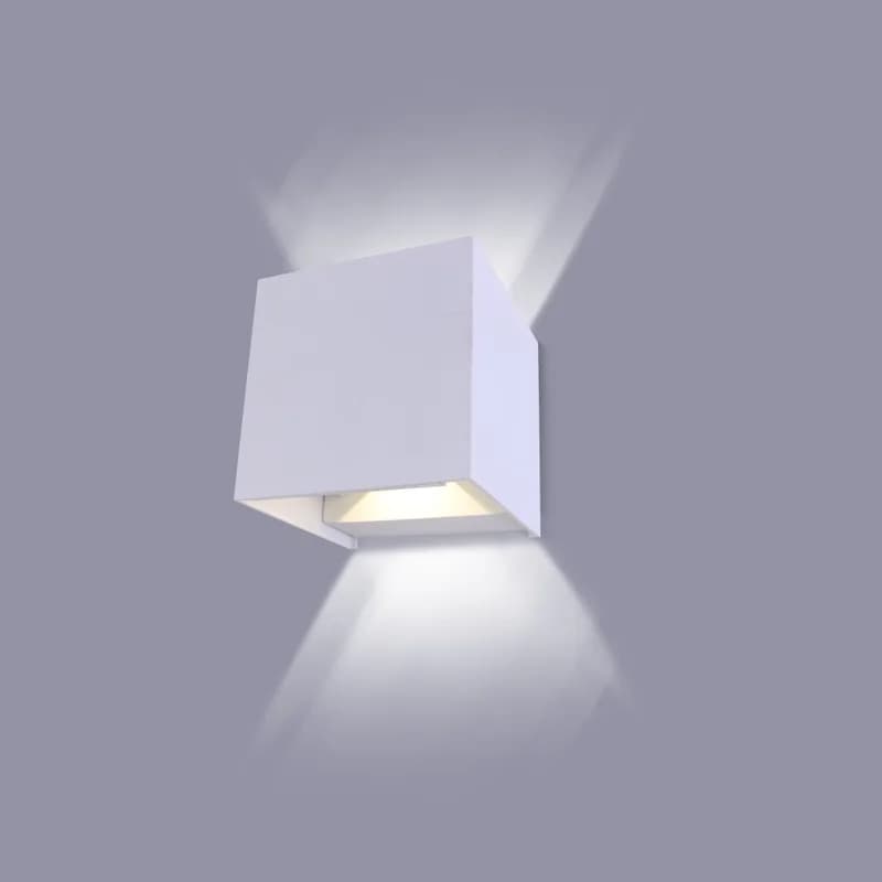 LED OUTDOOR BOSTON WHITE 2x3W IP65 4000K LG36-0106 LAMBARIO