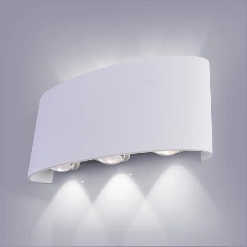 LED OUTDOOR SPIDER WHITE 6x1W 4000K IP65 LG36-0100 LAMBARIO