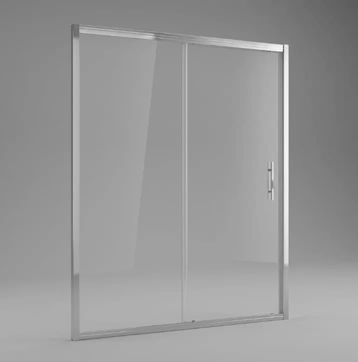 Tus vrata Carmen 140x190cm Klizna CHROME CLEAR