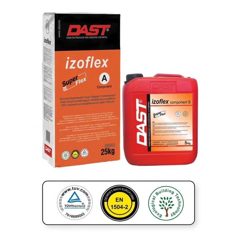 IZOLACIJA IZOFLEX A 25KG + IZOFLEX B 8KG