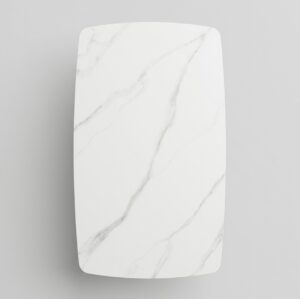 Porculanska pločica Calacatta Silver M320 dimenzija 160x90x1,2 cm, mramorni izgled sa sivim žilama