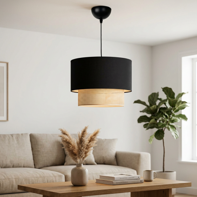 Luster Lt02-15 Black Fabric 1Xe27 Max 40W - Image 2