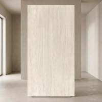 Travertino White Hammered keramička ploča 162x324 travertin izgled