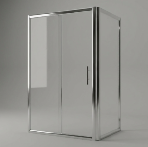 Tus Kabina Veneta Clear Chrome